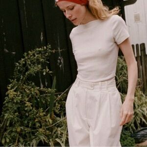 Doen Pauline Boatneck Tee Size S